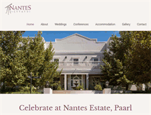 Tablet Screenshot of nantesestate.co.za